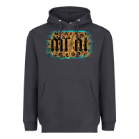 Smoke Leopard Patterned Mini Tried Heavyweight Hoodie - Bettercallsaul