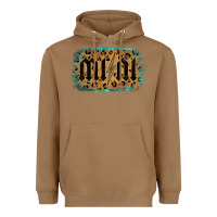Toasted Coconut Leopard Patterned Mini Tried Heavyweight Hoodie - Bettercallsaul