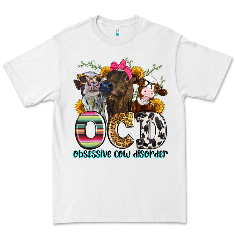 Ocd Obsessive Cow Disorder Premium Tee by Zillion Design Studio | Teevron