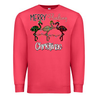 Cardinal Merry Flocking Christmas Premium Sweatshirt - Bettercallsaul