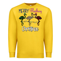 Lemon Merry Flocking Christmas Premium Sweatshirt - Bettercallsaul