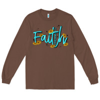 Chestnut faith Long Sleeve Tee - MaliasSmallBusiness