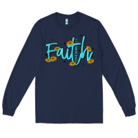 Navy faith Long Sleeve Tee - MaliasSmallBusiness