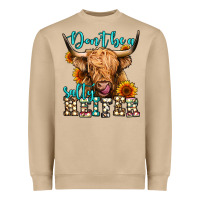 Mushroom don't be a salty heifer long haired cow Heavyweight Sweatshirt - Jasminsmagicworld
