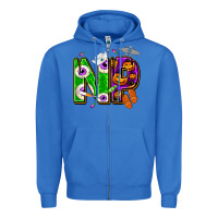 True Royal halloween np nurse practitioner Zipper Hoodie - NancyCooperArtShop