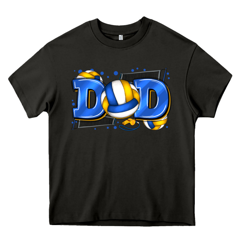 Dad Volleyball Heavy Core Tee by Zillion Design Studio | Teevron
