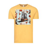 Forklift Seamless Pattern Vintage Tee | Teevron