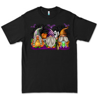 Black Halloween Gnomes Premium Tee - texasbilliewilder