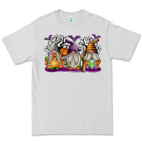 Dove Grey Halloween Gnomes Premium Tee - texasbilliewilder