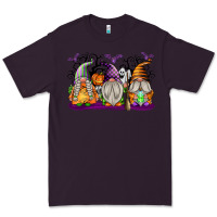 Plum Halloween Gnomes Premium Tee - texasbilliewilder