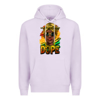 Lilac unapologetically dope afro Premium Hoodie - NancyCooperArtShop