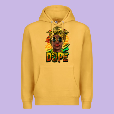 Unapologetically Dope Afro Premium Hoodie Designed By Nancycooperartshop