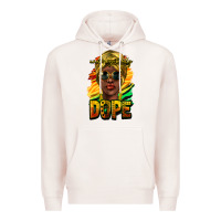 Pale Pink unapologetically dope afro Premium Hoodie - NancyCooperArtShop