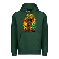 Sports Green unapologetically dope afro Premium Hoodie - NancyCooperArtShop