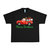 Black merry christmas truck gnomes Urban Heavy Tee - AdoDesignShop
