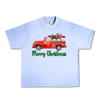 Grape Ice merry christmas truck gnomes Urban Heavy Tee - AdoDesignShop
