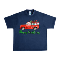 Navy merry christmas truck gnomes Urban Heavy Tee - AdoDesignShop