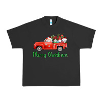 Pigment Black merry christmas truck gnomes Urban Heavy Tee - AdoDesignShop