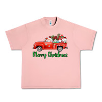 Salmon merry christmas truck gnomes Urban Heavy Tee - AdoDesignShop