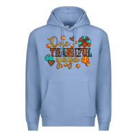 Colony Blue one thankful yaya Premium Hoodie - JahusDesignShop