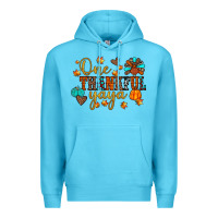 Ocean Blue one thankful yaya Premium Hoodie - JahusDesignShop