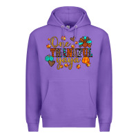 Purple one thankful yaya Premium Hoodie - JahusDesignShop