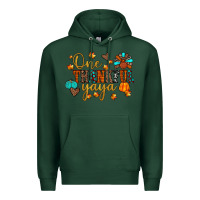 Sports Green one thankful yaya Premium Hoodie - JahusDesignShop