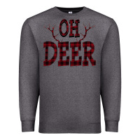 Charcoal Heather Oh Deer tshirt Premium Sweatshirt - Bettercallsaul
