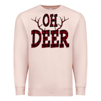 Pale Pink Oh Deer tshirt Premium Sweatshirt - Bettercallsaul