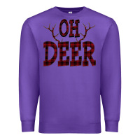 Purple Oh Deer tshirt Premium Sweatshirt - Bettercallsaul