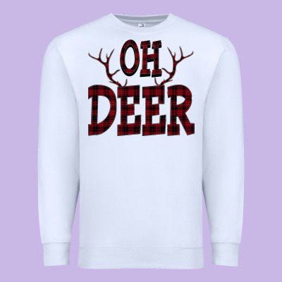 Oh Deer Tshirt Premium Sweatshirt Designed By Bettercallsaul