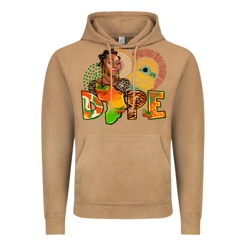 Dope Juneteenth Vintage Hoodie by AdoDesignShop | Teevron