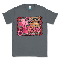 Charcoal Heather let all that you do be done in love Classic Tee - Jasminsmagicworld