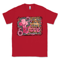 Red let all that you do be done in love Classic Tee - Jasminsmagicworld