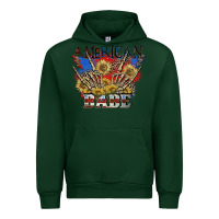 Forest Green American babe 4th of july Urban Hoodie - CowGirlArtShop