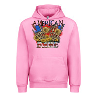 Fuchsia Pink American babe 4th of july Urban Hoodie - CowGirlArtShop