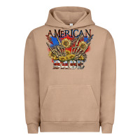 Pigment Burro American babe 4th of july Urban Hoodie - CowGirlArtShop