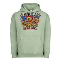 Pigment Oil Green American babe 4th of july Urban Hoodie - CowGirlArtShop