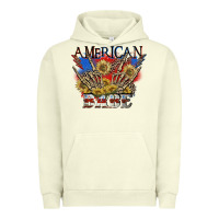 Pigment Pistachio American babe 4th of july Urban Hoodie - CowGirlArtShop
