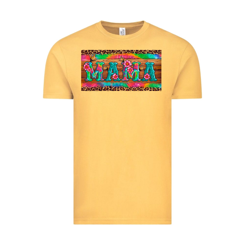 Mama Tie Dye License Plate Template Vintage Tee by Artiststas | Teevron