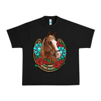 Black western horseshoe horse roses gemstone Urban Heavy Tee - Artiststas