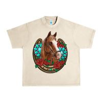 Sandshell western horseshoe horse roses gemstone Urban Heavy Tee - Artiststas