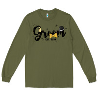 Army Green groom Long Sleeve Tee - MaliasSmallBusiness