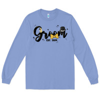 Colony Blue groom Long Sleeve Tee - MaliasSmallBusiness