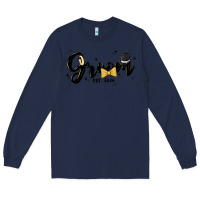Navy groom Long Sleeve Tee - MaliasSmallBusiness