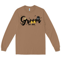 Toasted Coconut groom Long Sleeve Tee - MaliasSmallBusiness