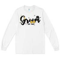 White groom Long Sleeve Tee - MaliasSmallBusiness