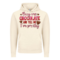 Vintage Artic buy me chocolate and tell me i'm pretty Vintage Hoodie - JahusDesignShop