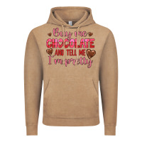 Vintage Coffee buy me chocolate and tell me i'm pretty Vintage Hoodie - JahusDesignShop