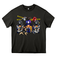 Asphalt police gnome Heavy Core Tee - BarkalooDesign